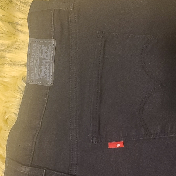 Levi's Women Skinny Ripped Jeans Size 22W Black - Picture 8 of 8